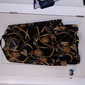 Shein Black and Gold dress